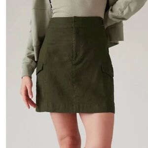 NWT Athleta Voyager Linen Skirt